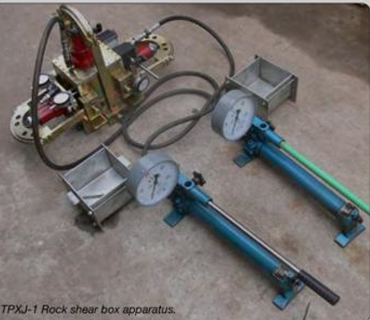 ROCK SHEAR TEST APPARATUS